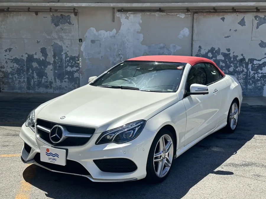 【石垣島・レンタカー】オープンタイプ自動車◆メルセデスベンツ E250 カブリオレ ホワイト《最大4名乗り》無料送迎付き（No.r-28）
