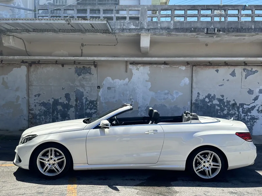 【石垣島・レンタカー】オープンタイプ自動車◆メルセデスベンツ E250 カブリオレ ホワイト《最大4名乗り》無料送迎付き（No.r-28）