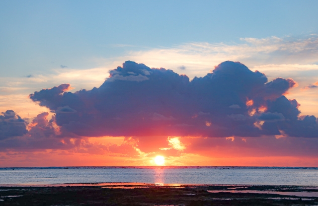 平久保崎灯台　最北端　サンセット