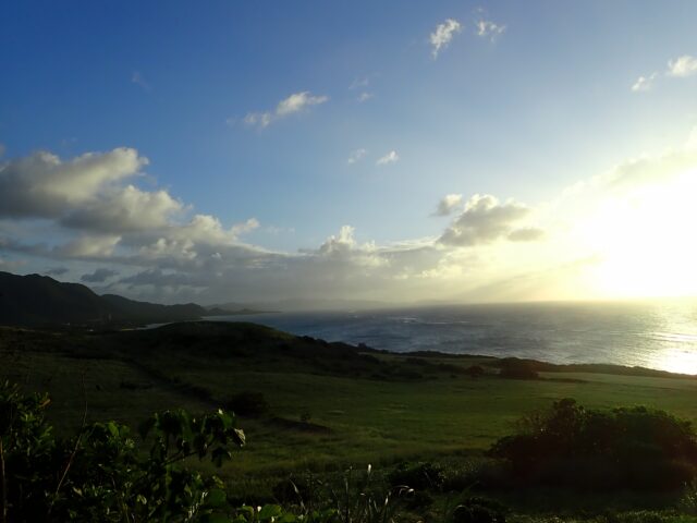 平久保崎灯台　最北端　サンライズ